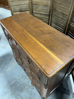 Antique Dresser with Acorn Handles, on Casters