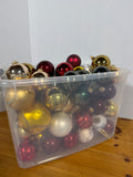 Assorted Lot Of Ornaments In Tub (A)