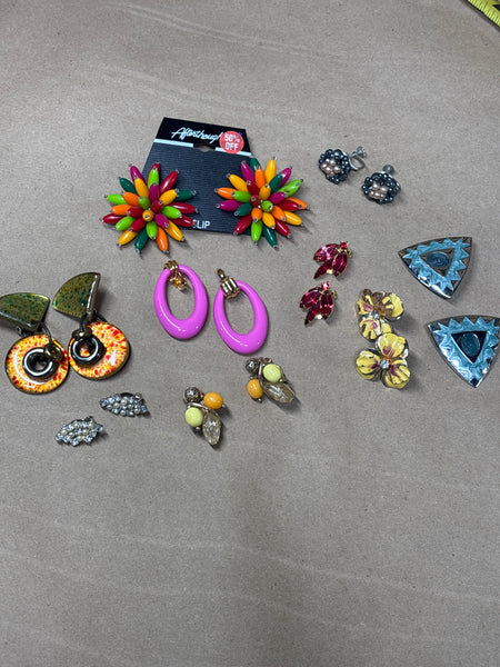(E) Lot of Clip/Screw-On Earrings