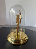 Goebel Hummel Vintage Anniversary Glass Dome Mantel Clock (WORKS)