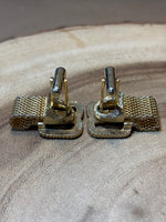 Gold Tone Cuff Links