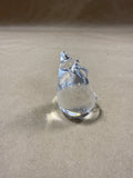 (A) Glass Mouse Paper Weight