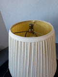 Berman Vintage Brass Candlestick Lamp (WORKS)