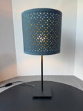 IKEA NYMÖ Metal Table Lamp with Perforated Shade (WORKS)
