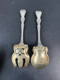 2-Piece Gorham Theodore Starr Henry II Sterling Silver Serving Set