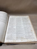 Antique 1800s Holy Bible - Contains Apocrypha Books READ DESCRIPTION