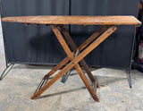 Primitive Wooden Vintage Folding Ironing Board AS IS (READ DESCRIPTION CAREFULLY)