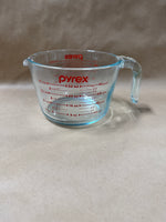 8 And 4 Cup Pyrex Measuring Cup Red Letting