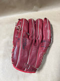 Red Rawlings Baseball Glove — Vintage
