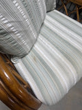 Braxton Culler Wicker Chair, Swivels/Rocks, With Cushions