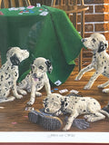 Jokers Are Wild Dalmations Print by Randy McGovern; Signed & Numbered (830/3200)