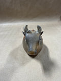 Terra Cotta Bull Piggy Bank