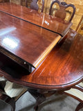 Dining Table with (2) Leaves, (8) Chairs and Table Pads***HEAVY ITEM***READ DETAILS ON PICK UP POLICY***