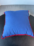 Stars & Stripes Embroidered Throw Pillow