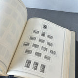 (G) 1961-1963 Minkus The Comprehensive World-Wide Stamp Album with Handful of Stamps