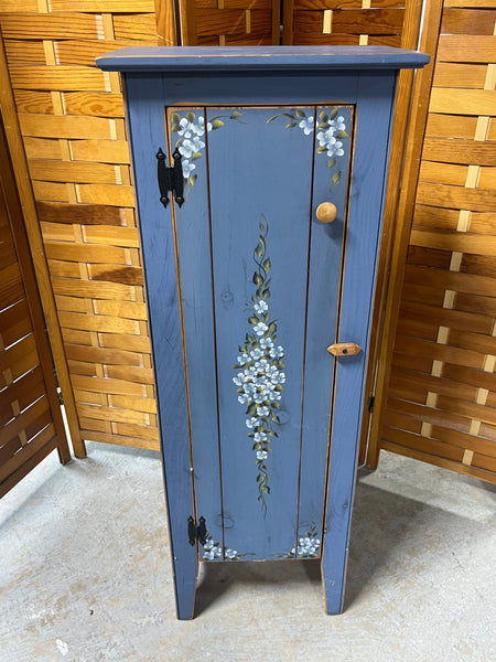 Blue Painted Jelly Cabinet