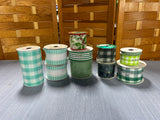 Green Tone Ribbon Lot