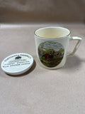 The Fox Hunt Coffee Mug With Coaster Lid