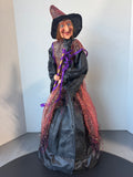 2FT Halloween Witch with Umbrella Skirt