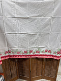 Rectangle Table Cloth With Rose Boarder