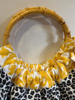 Reversible Bag with Bamboo Handles