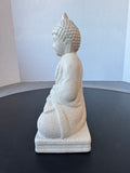 Textured Ceramic Sitting Buddha