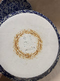 Bennington Pottery Blue Agate Plates #1629 (H) - Set Of 4