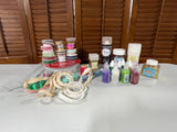 Glitter & Ribbon Craft Lot