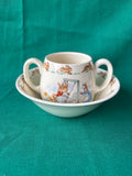 Bunnykins Royal Doulton Mug and Bowl Lot-2 Pieces