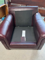 Ethan Allen Leather Chair