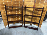 Bombay Pair of Wall Hanging Display Shelves