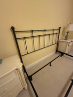 King Metal Bed with Metal Bed Frame