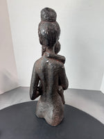 Signed Leonardo Art Works Mother & Child Sculpture