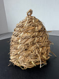 Primitive Style Woven Decorative Bee Skep