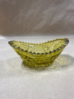 Yellow Starburst Anchor Hocking Candy Dish