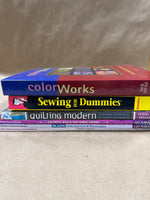 (F) Lot Of 6 Quilting And Sewing Books