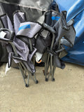 Two Embark Folding Arm Chairs