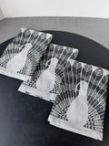 Trio of Crate & Barrel Turkey Dish Cloths