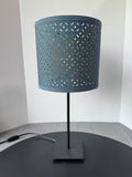 IKEA NYMÖ Metal Table Lamp with Perforated Shade (WORKS)