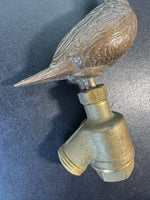 Solid Brass Vintage Quail Spigot (2 AVAILABLE—PRICED INDIVIDUALLY AT $35 EACH)