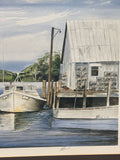 Firth’s Dock Poquoson Print by William Hicock; Signed & Numbered (85/210)