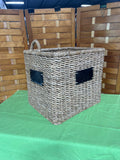 Large Rectangular Storage Basket with 1 Side Handle