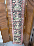 Woodland Animals Woven Art Tapisserie Tapestry Table Runner