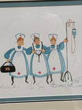 The Team Print by P. Buckley Moss; Signed & Numbered (80/1000)
