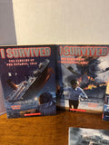 "I Survived" 4 pc Paperback Book Lot & The Finest Hours Paperback book