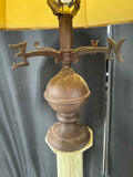 Resin & Metal Weathervane Floor Lamp (WORKS)