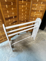 Lightweight White Painted Quilt Rack
