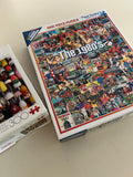 Hasbro 300 piece puzzle and 1980’s Puzzle 1000 piece