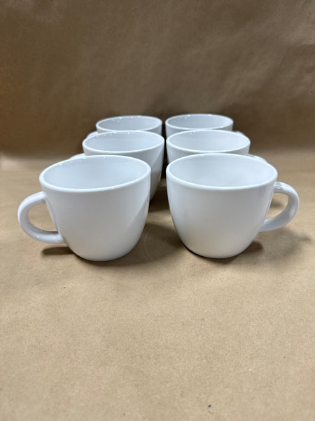 Set Of 6 White Project 62 Coffee Mugs