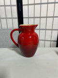 Le Creuset Ceris/Red Ceramic Pitcher